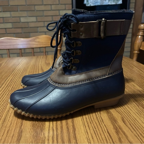 JBU by Jambu Women's Cordera Waterproof Rain Mid Calf Boot Rubber Size 9.5 - Picture 2 of 6